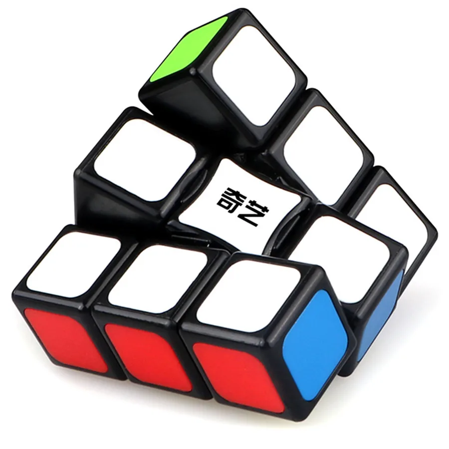 Qiyi 1 × 3 × 3 マジックキューブ単層エントリーレベルスピードキューブプロフェッショナルパズルのおもちゃ子供キッズギフトおもちゃ