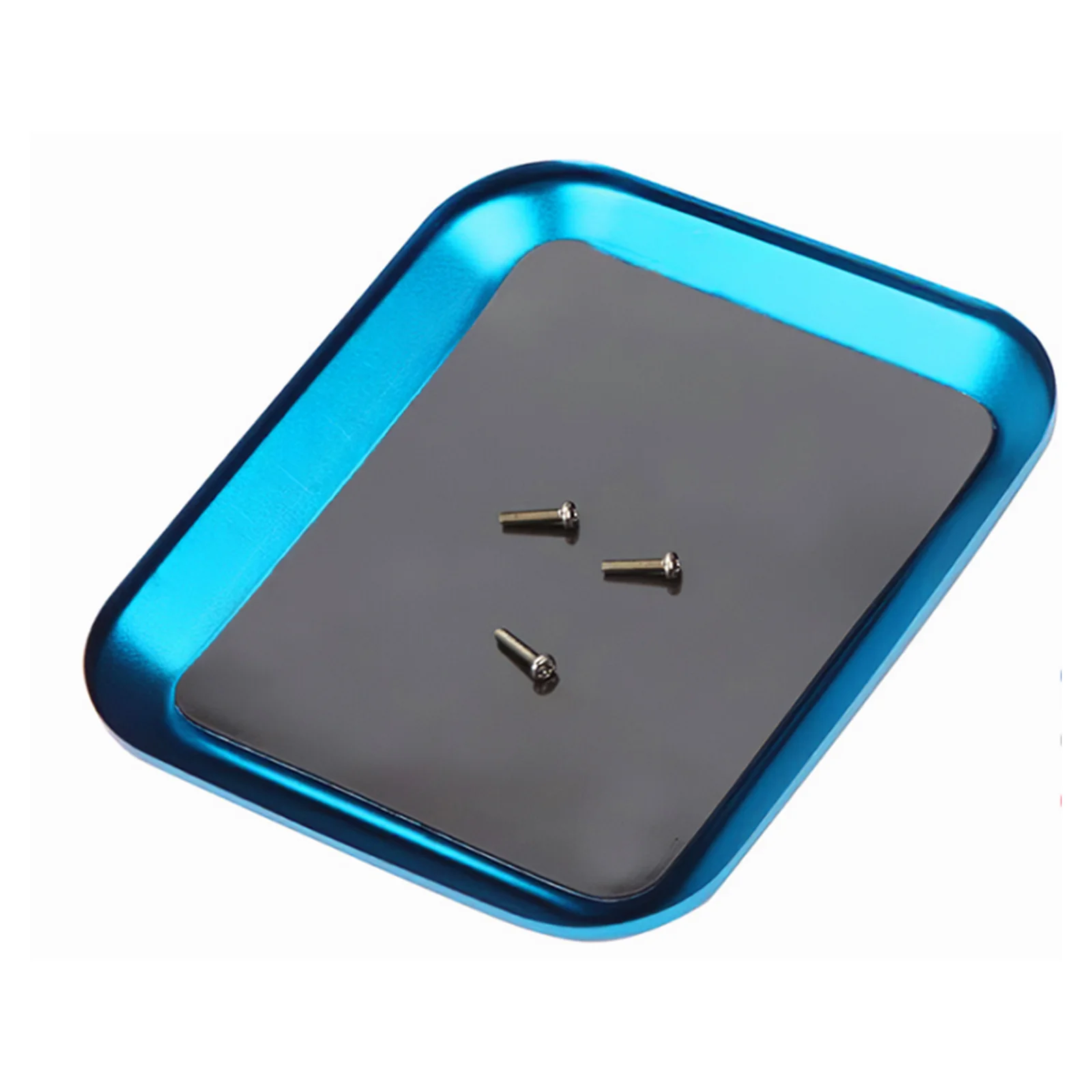 RCXAZ RC Aluminum Alloy Repair Tool Magnetic Screw Pallet Plate for Creeper SCX10 D90 D110 Aircraft Car Boat Repair Tool