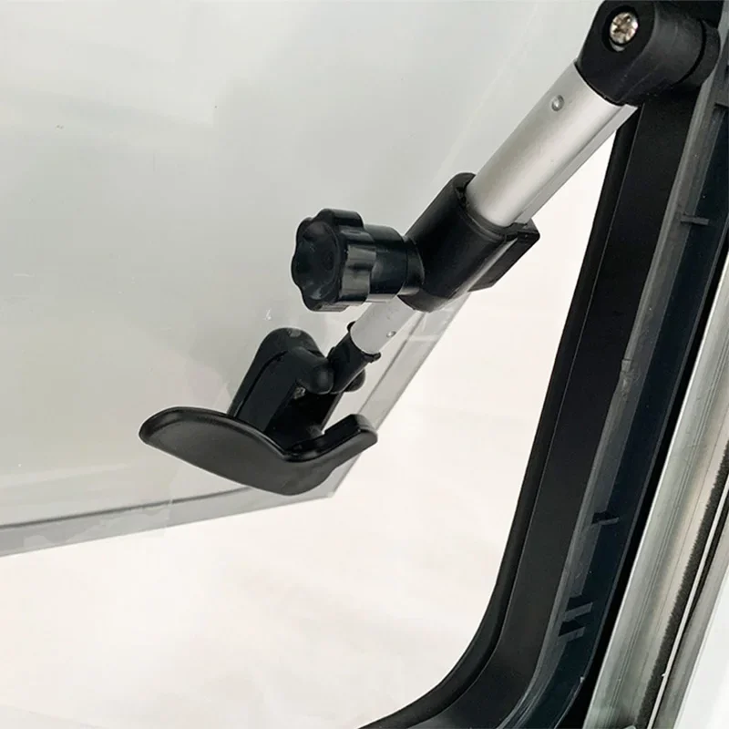 350x280MM RV Outward-Opening Ventilation Window, 70° Opening Angle, Sliding RV and Camper Window, Ventilation Skylight