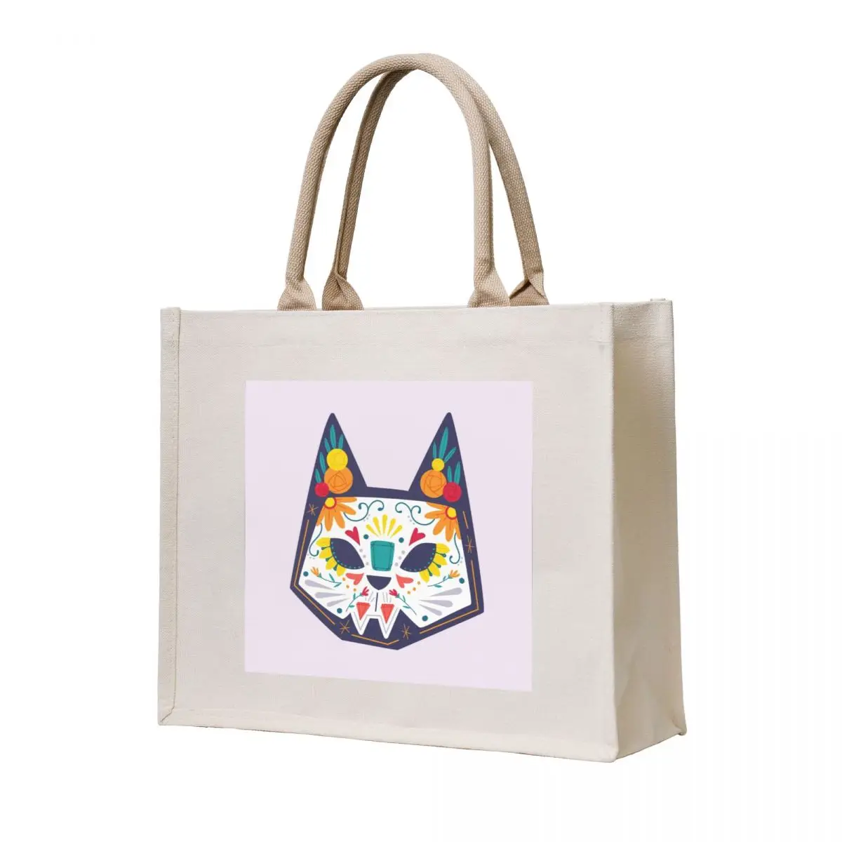

Kitty Calavera Tote Bag Lady bag tote bags men shopping bags foldable