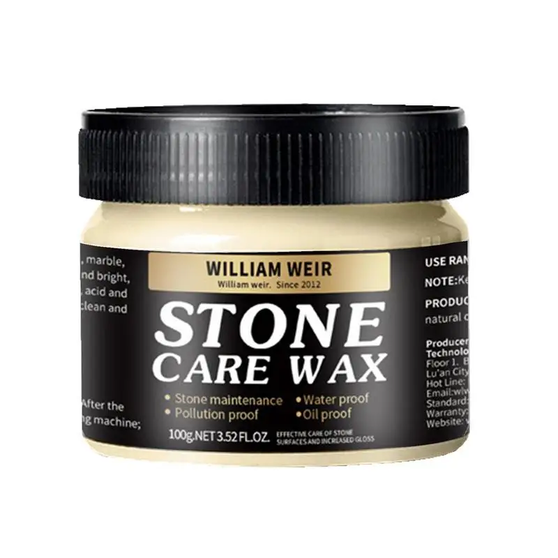 Stone Polishing Wax Natural Nourishing Polish Tool Waterproof Stone Polish Wax Multipurpose Polish Tool For Remove Stains Dirt