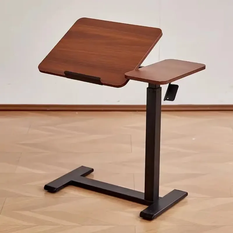 Verstellbarer Krankenhaus-Nachttisch mit Rollen, Tisch, Laptop-Computertisch, mobiler Sofa-Beistelltisch