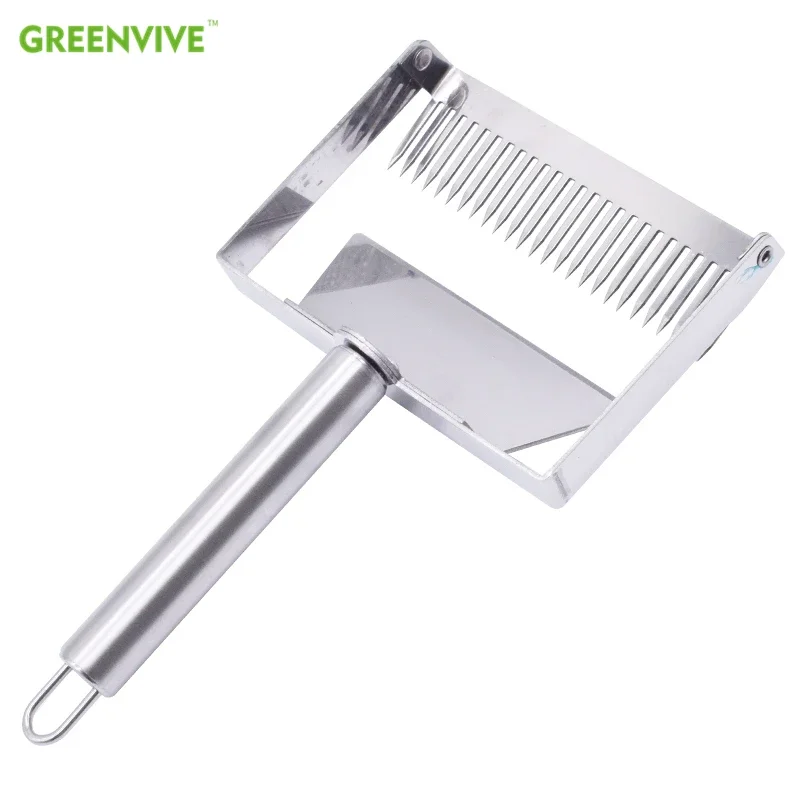 

Beekeeping Stainless Steel 26-Pin Beehive Honey Cutter Knife Uncapping Fork Shovel Honeycomb Honey Scrape Beekeeping Tools