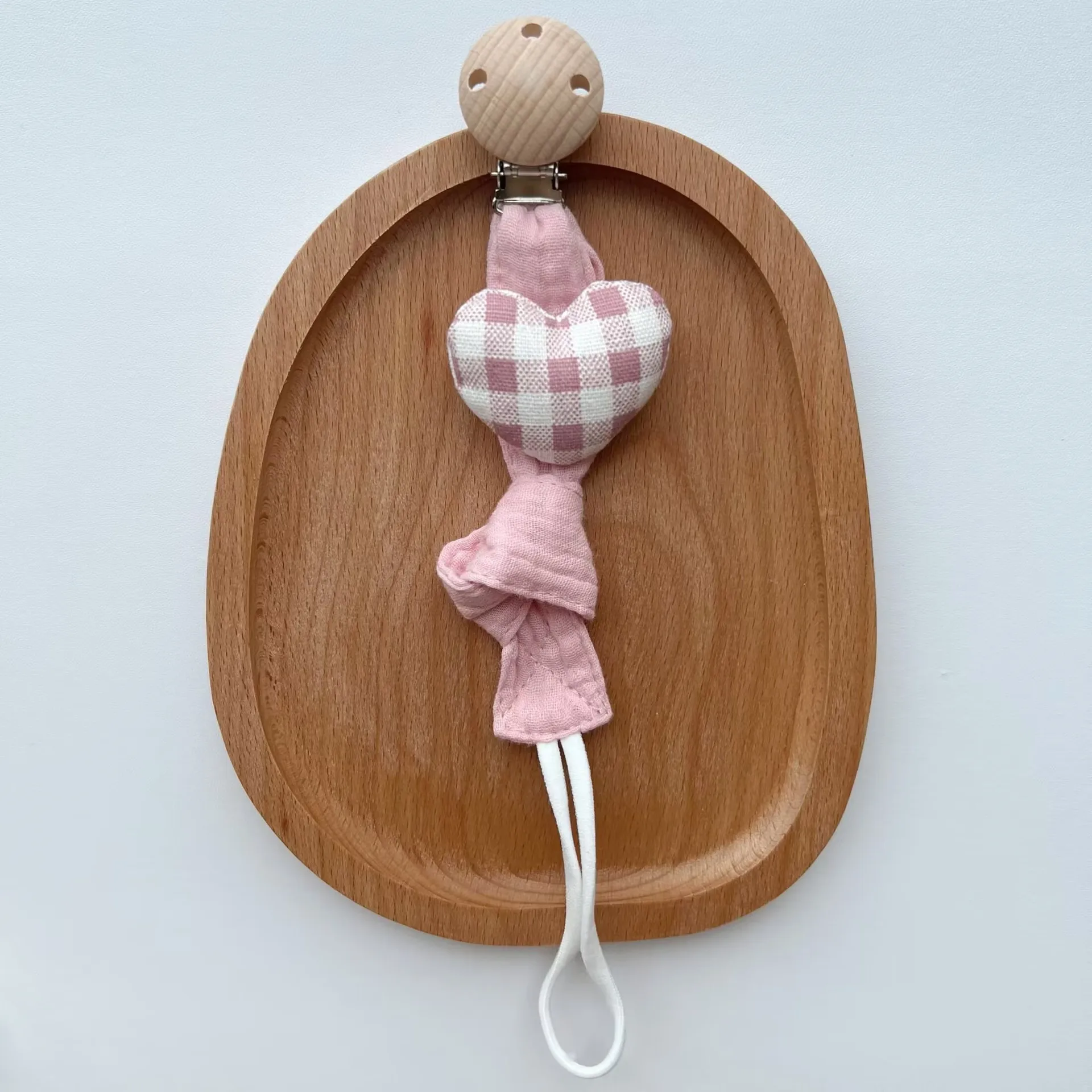 Neue Baby-Schnullerkette aus Baumwollgarn, Anti-Verlust-Kette für Neugeborene, Anti-Verlust-Kette für Zahnpasta-Bissmusik