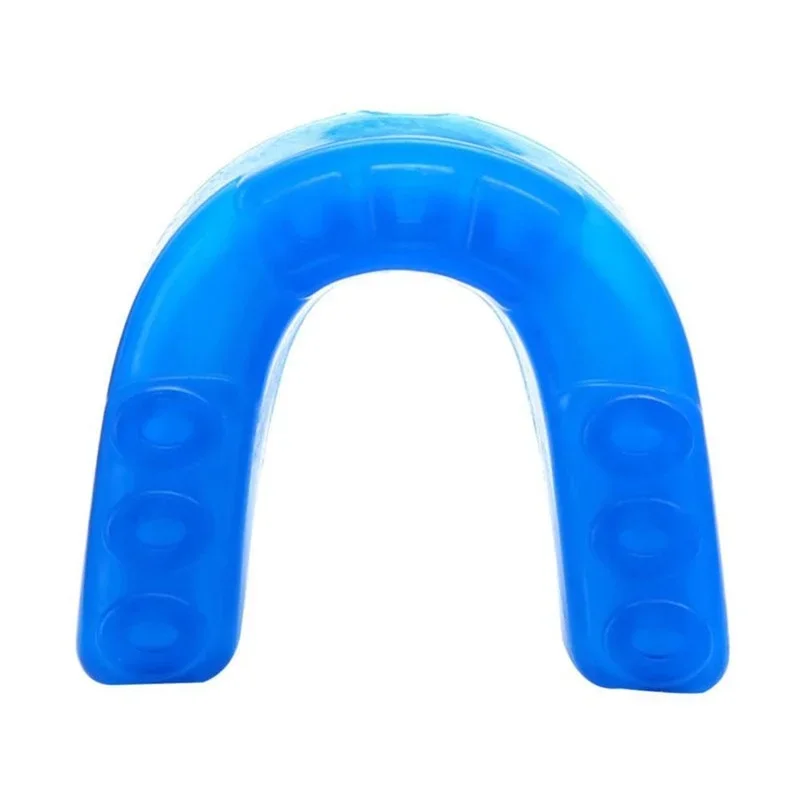 Adult Silicone Boxing Protective Belt Box Mouthguard Professional Training Gadget Karate Sports Braces Non-toxic Transparent