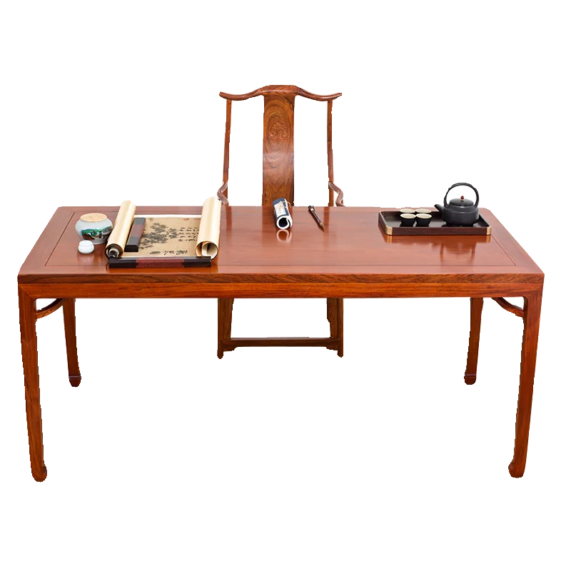 

Мьянманская груша, большие фрукты, красный сандал, четырехсторонний плоский футляр для рисования Overlord, мебель из красного дерева в стиле Мин