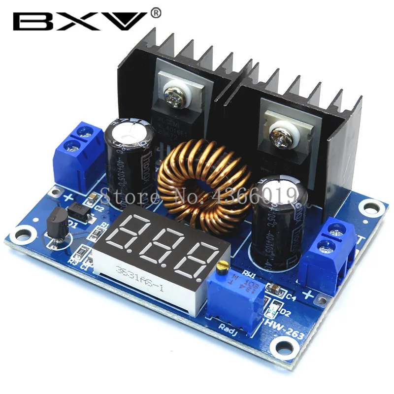 XH-M404 DC 4-40V 8A 200W Voltage Regulator Module Digitale PWM Adjustabl DC-DC Step Down Voltage Regulator DC XL4016E1