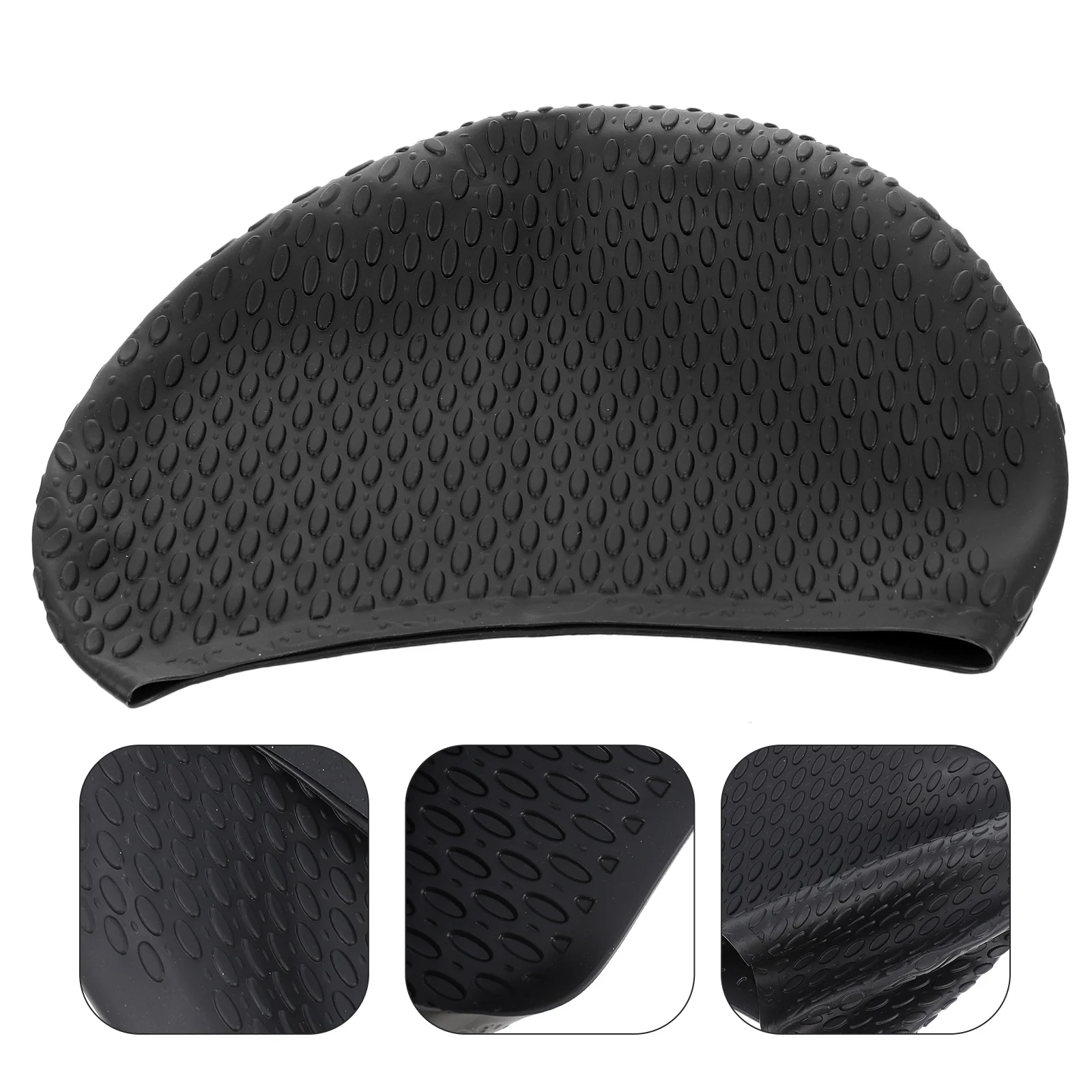 

Silicone Swimming Caps Waterproof Elastic Bath Hat for Adult Unisex Stylish Hair Protection Swim Cap Lightweight Durable