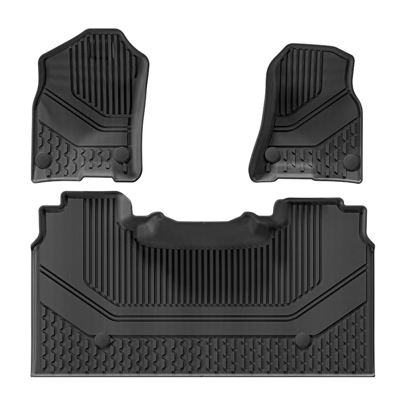 Car Trunk Mat For Dodge RAM 1500 2019-2024 TPE Floor Mats All Weather Front Box Cushion Rear Trunk Cargo Liner Anti Dirty Pads