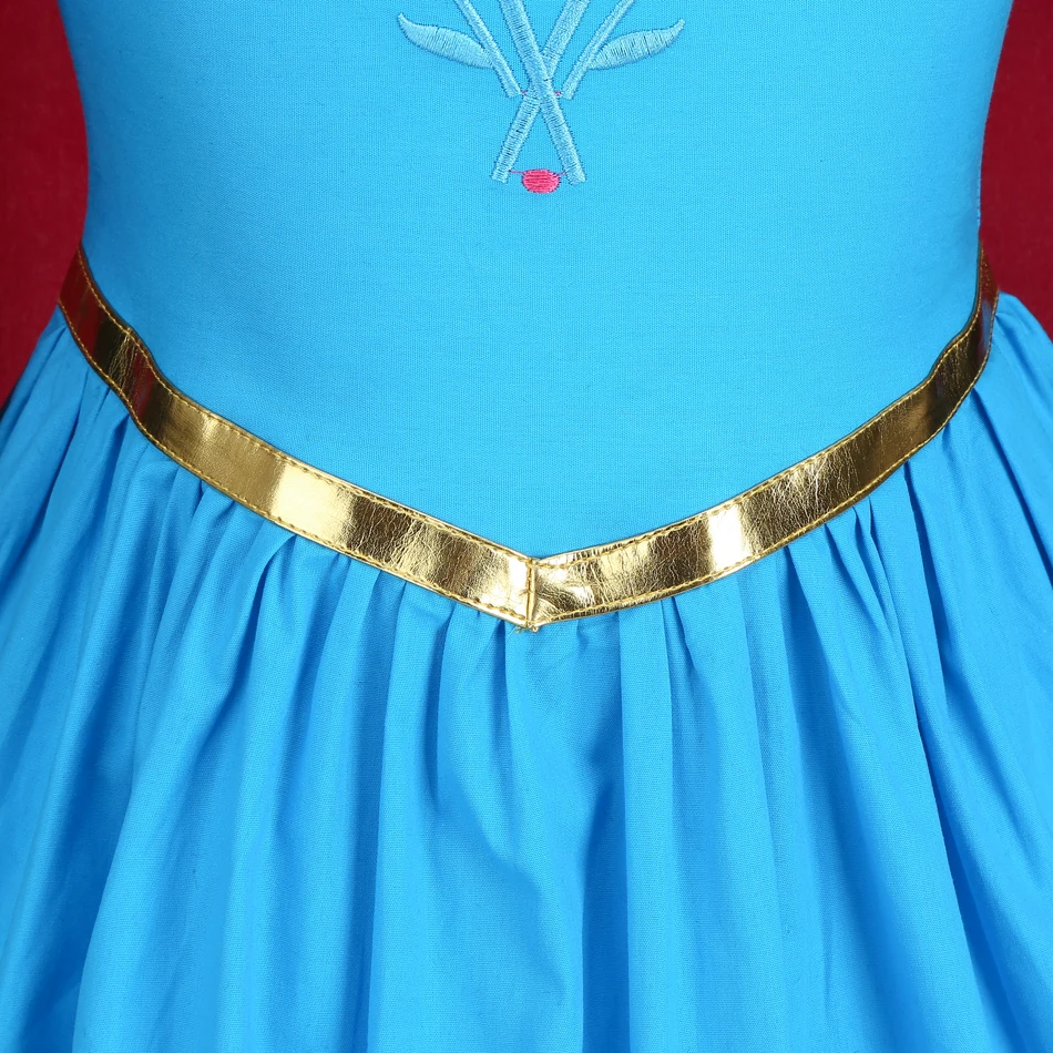 Disney kleine Mädchen Schnee königin Elsa Krönung Phantasie Prinzessin Elsa Kleid Party Kleidung Kinder Karneval gefroren Prinzessin Cosplay