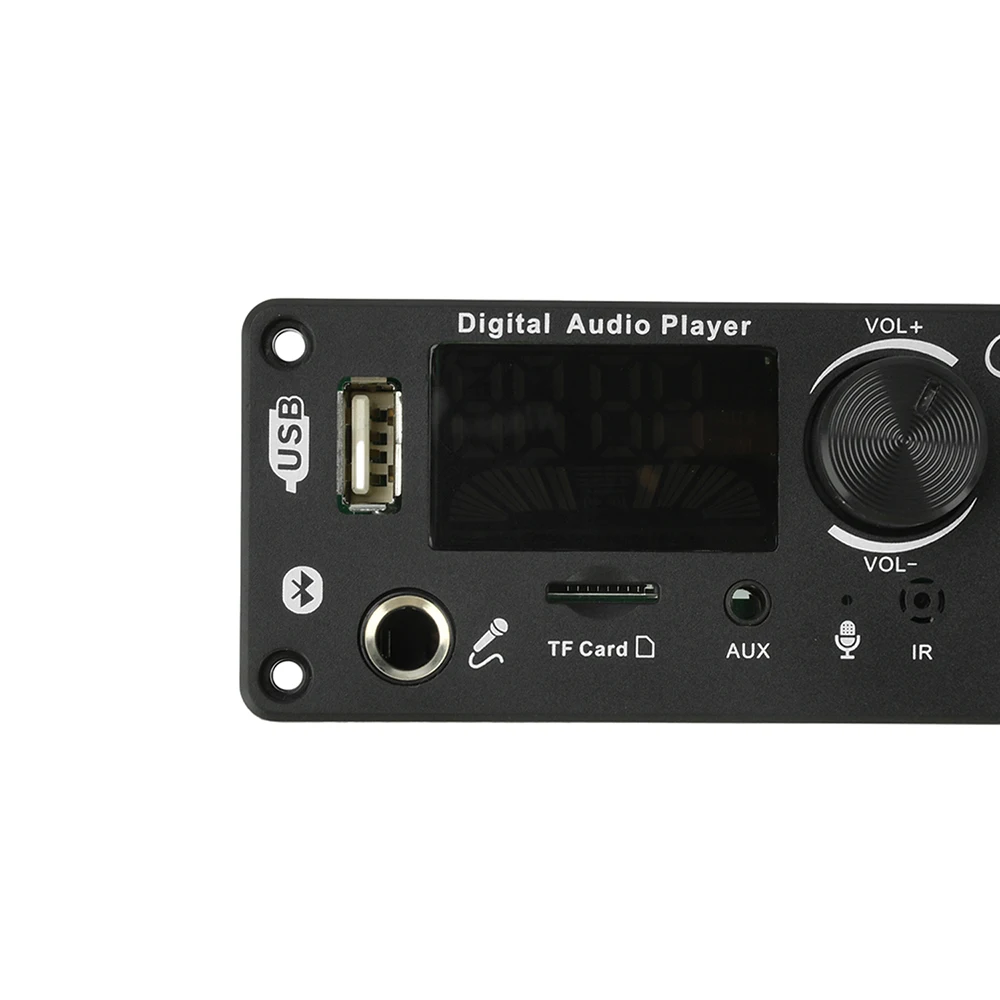 50 واط مكبر للصوت بلوتوث 5.0 لتقوم بها بنفسك MP3 WAV فك مجلس ميكروفون تسجيل المكالمات اللوحة 2*50 واط 87.5-107.5 ميجا هرتز #1