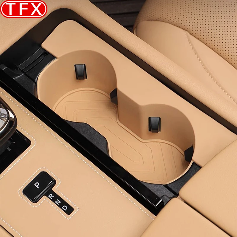 

For Aito M7 2024 2023 Car Styling Central Control Water Cup Cushion Storage Box Soft Rubber Cup Holder Interior Auto Accessories