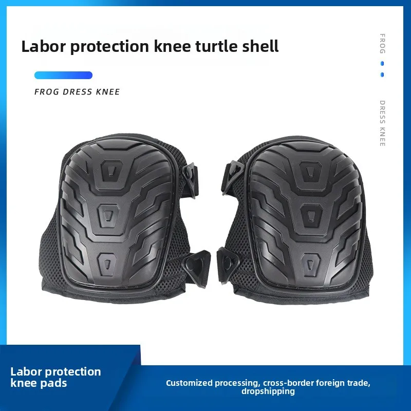 Ginocchiere da lavoro transfrontaliere per la protezione del lavoro Ginocchiere per sport all'aria aperta resistenti all'usura e antiscivolo