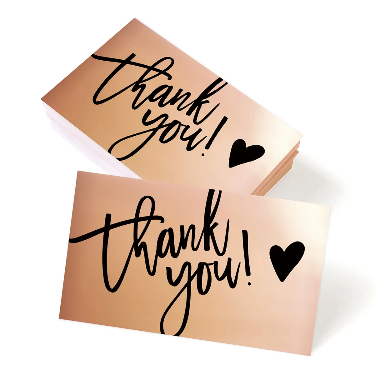 50Pcs Thank You Reflective Laser Cards,Thank You Card Small Business Wedding Supplies Thanks Card for Gift Package Decorations