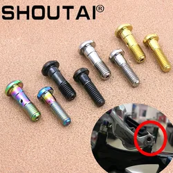 MTB Titanium Alloy Disc Brake Clamp Screw Accessories For Shimano XTR M9120 Road Mountain Bike Repair Tools Parts