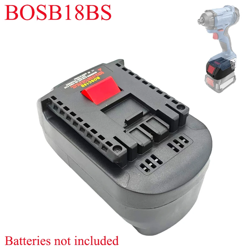 

For Bosch 18V PBA Li-ion Batteries BOSC18BS Battery Adapter Converter Compatible for Bosch 18V GBA Battery Cordless Power Tools
