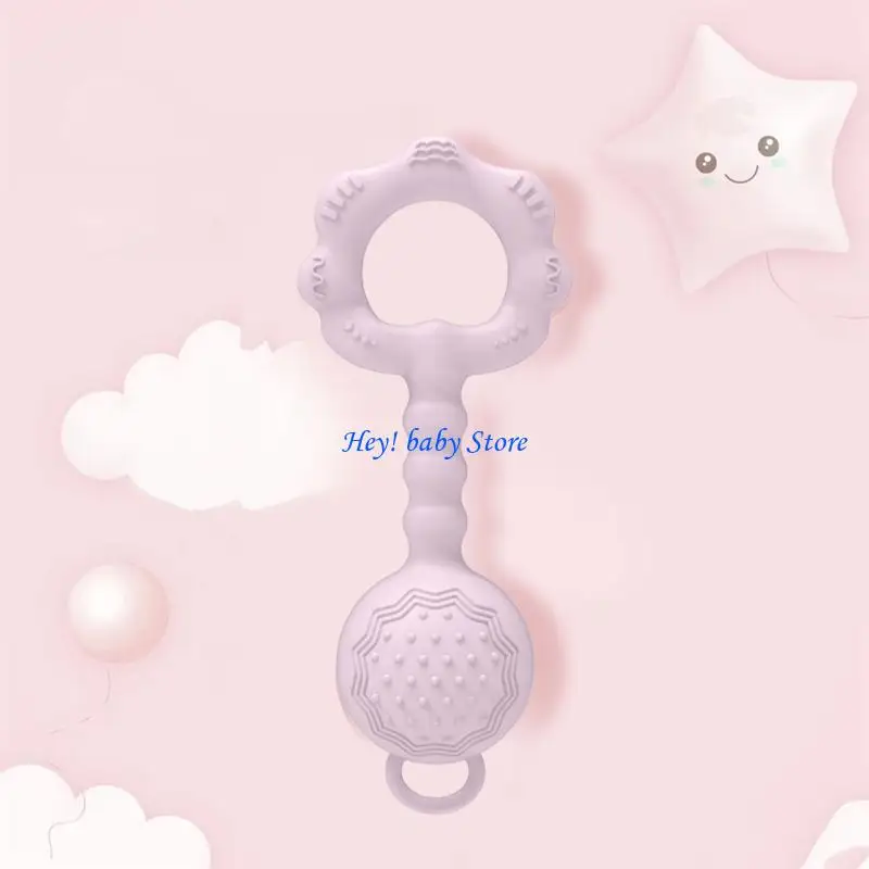 

Q1FE Успокаивающие игрушки для детей в возрасте от 5 до 24 месяцев, игрушки-прорезыватели для новорожденных, малышей