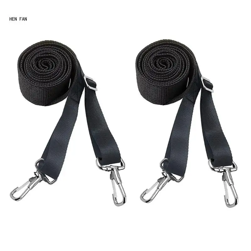 

2Pcs Marine Top Straps Adjustable Bimini Top Straps Marine Awning Webbing Strap M89D