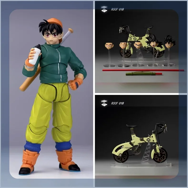 Прибытие Soon Tonsenarttoys Kamione 01A 01B Dragon Ball SHF Fly Page Son Goku Ride Bike Gogeta Аниме Фигурки Игрушки Модели