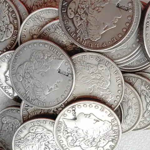 अमेरिकी सिक्के (1878-1921) PDS-CC 96 पीस मॉर्गन डॉलर कॉपी सिक्कों का एक सेट top 8 best sales मॉर्गन डॉलर का सिक्का - №2