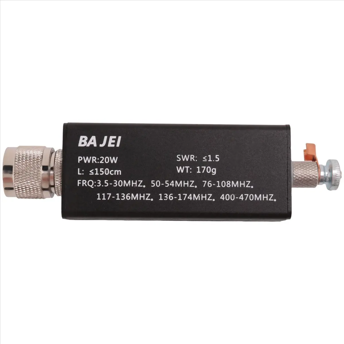 Antena de Onda Curta OK Mini-ANT 20W QRP, Antena HF de Todas as Bandas 5MHz-55MHz, Antena Ajustada para Yaesu FT-817, ICOM 703,