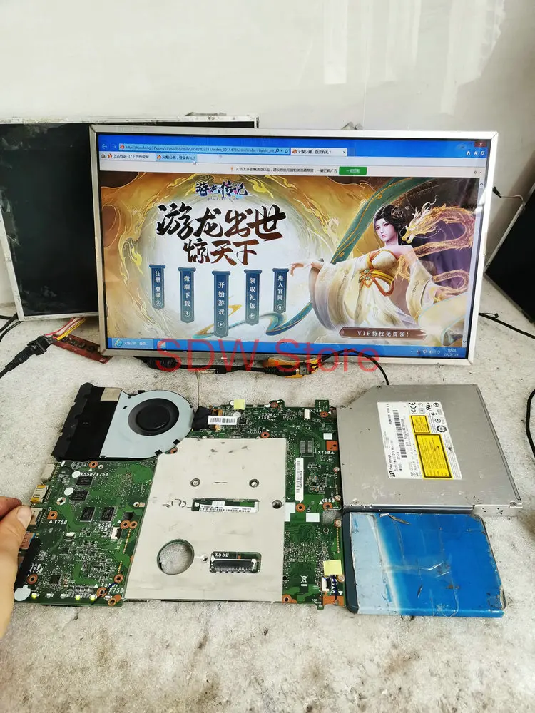 X750DP Mainboard For ASUS X550 K550D X550D K550DP X550DP X750D Laptop Motherboard X750 Notebook rev2.0