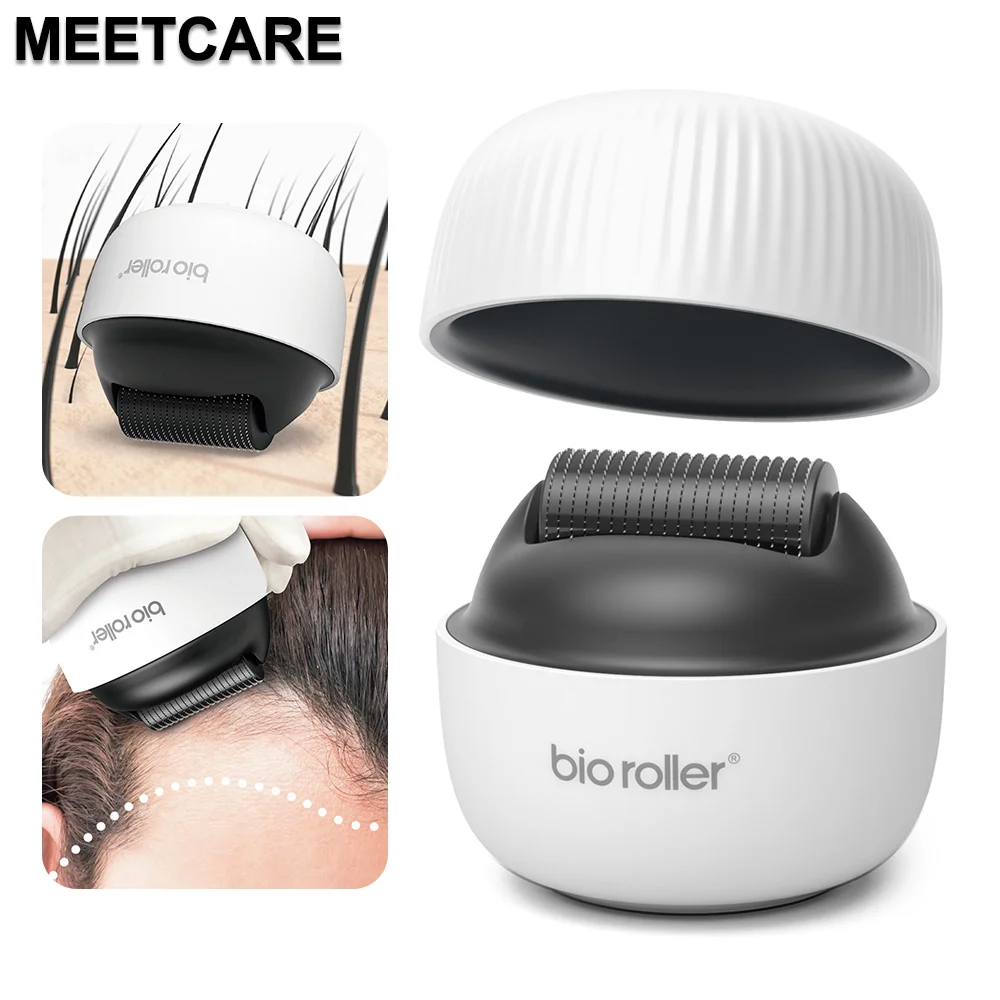 Bio G4 Derma Roller Микроигла 1200pin Титановая игла для бороды, удаления шрамов против прыщей, морщин, тонкой линии