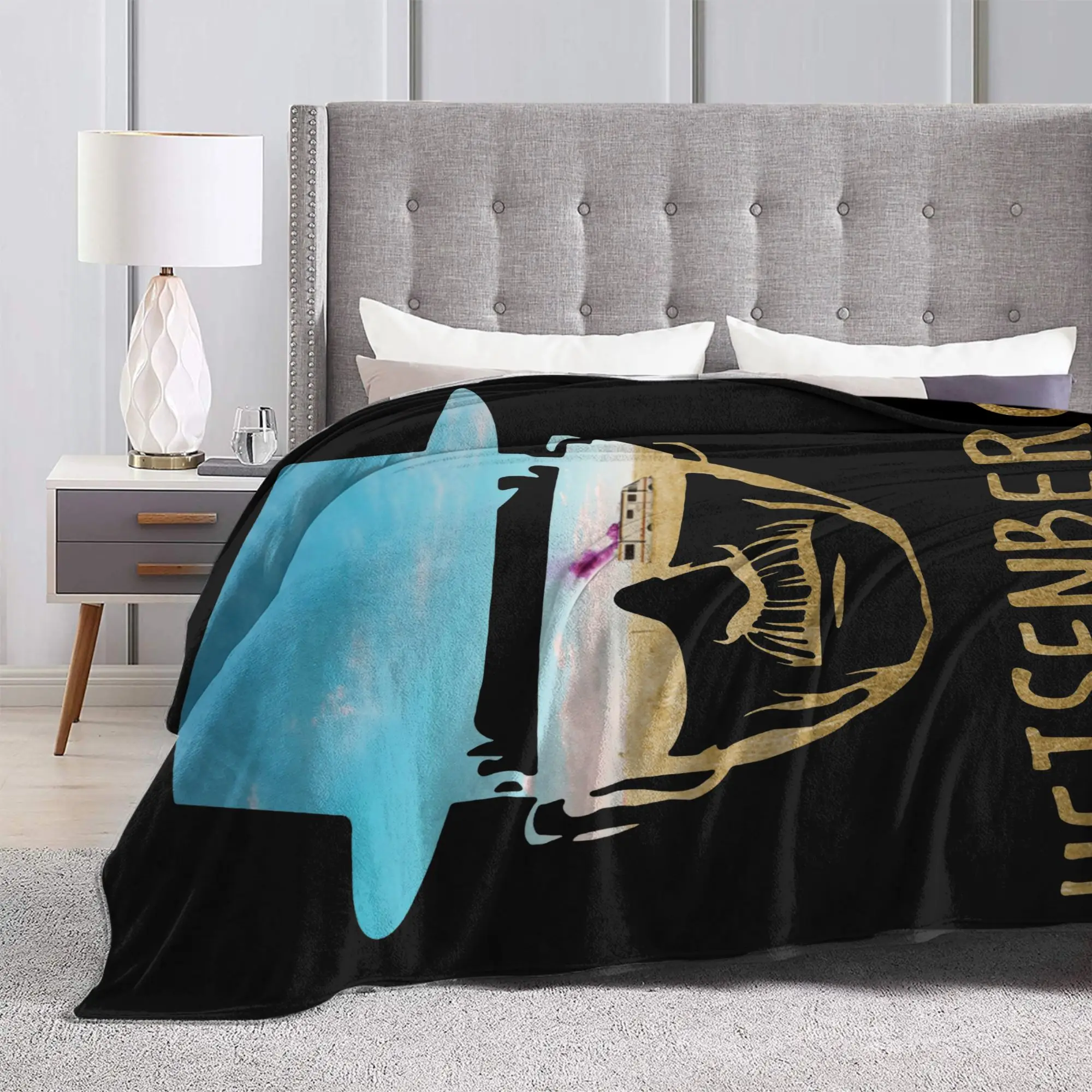 Breaking Bad Heisenberg 2 Knitted Blankets Flannel  Lightweight Throw Blanket for Bedding Couch Bedroom Quilt