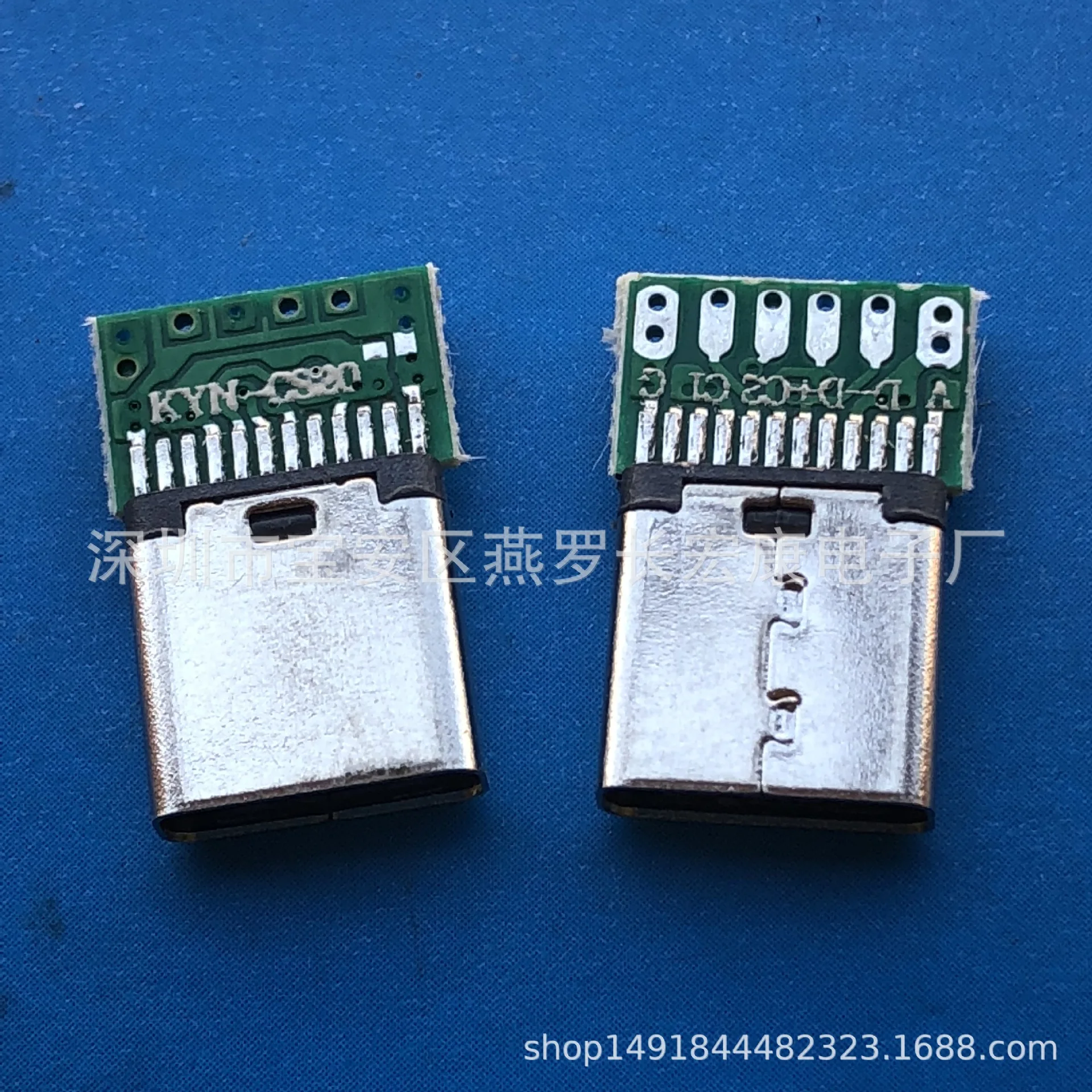 For TYPE C cleat, 0.8 24P female short body L=9.1mm soldered wire type ultra-short female seat with plate