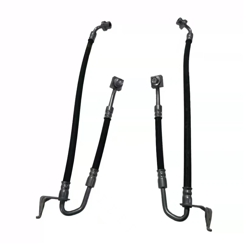 أنابيب زيت الفرامل الأمامية الخلفية اليسرى اليمنى خراطيم الفرامل المطاطية المقاومة لدرجات الحرارة العالية لـ Xiaomi Su7 #4