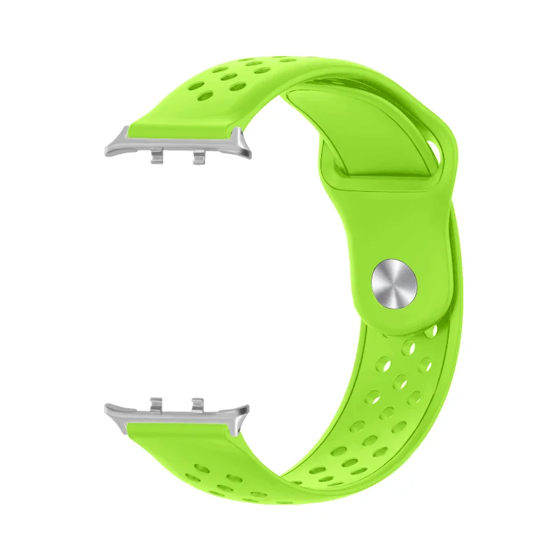 

Breathable Sport Watch Strap For Honor Watch 5 4 Bracelet Reverse-buckle Sweatproof Quick Release Silicone Air Holes Loop Band