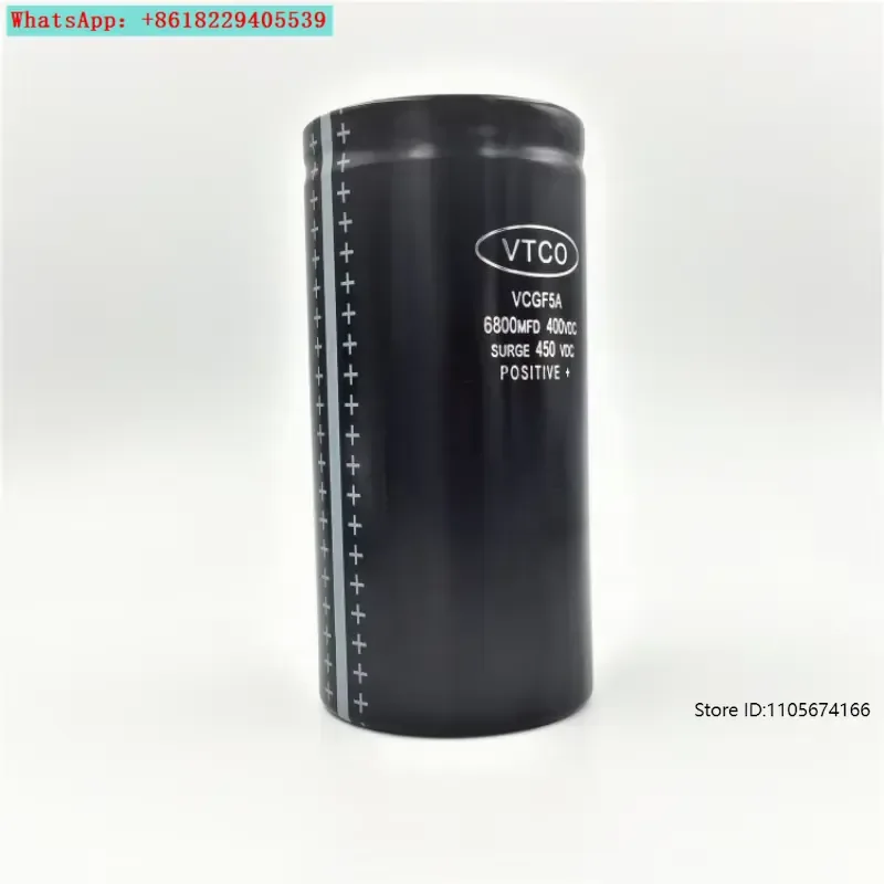 2000h VTCO 400V 6800μF Inverter UPS Power Supply Welder Aluminum Electrolytic Capacitor