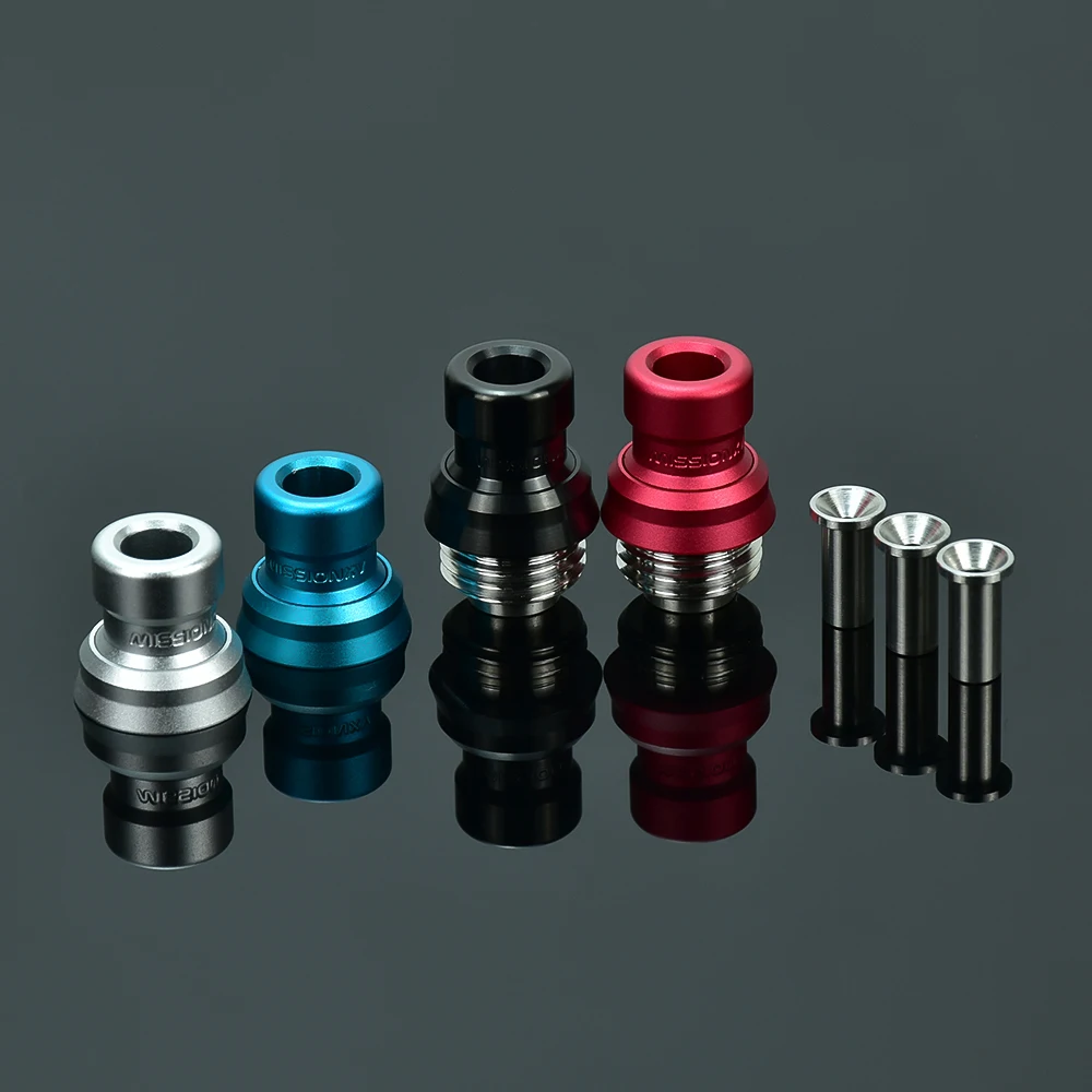 Wolfcoolvape MISSION COSMOS v2 Booster Tip para BB / Billet / Boro AIO Box Mod, aluminio, acero inoxidable