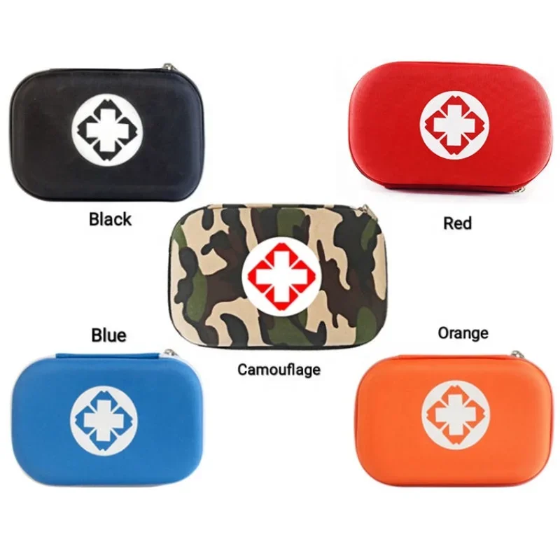 Bolsa médica de emergencia portátil, caja de almacenamiento de primeros auxilios para el hogar, viaje al aire libre, equipo de Camping, Kit de supervivencia de medicina