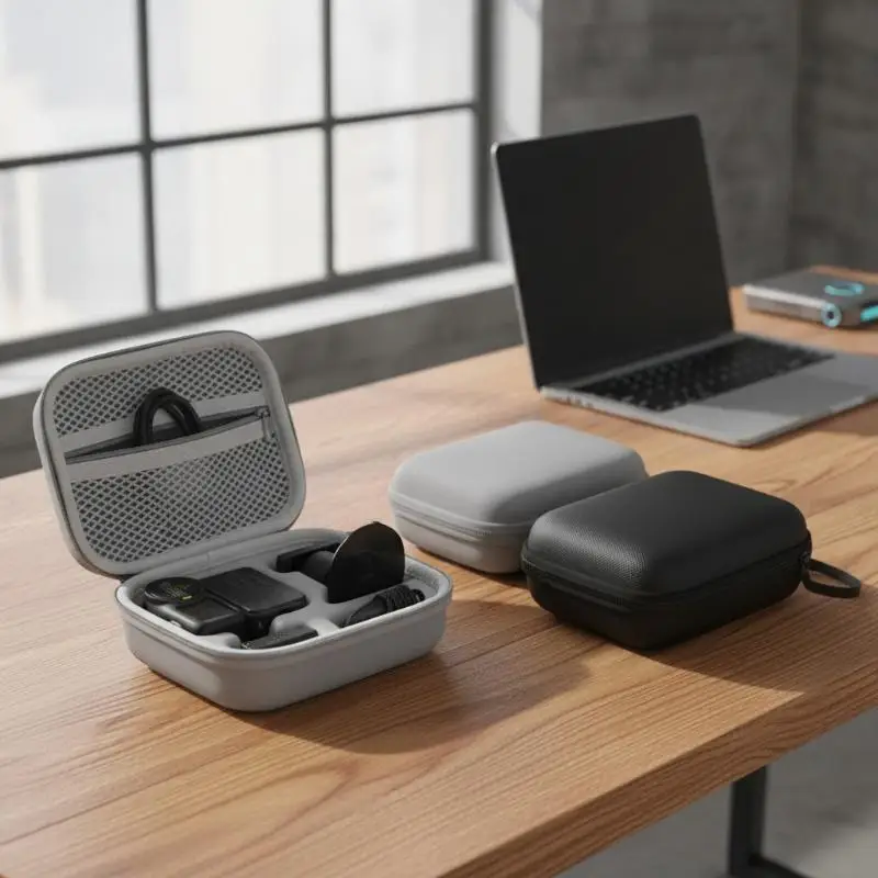 Carrying Case Travel Bag for OSMO NANO Camera PU Storage Bag Handbag Box for Standard Bundle Accessories - view 2