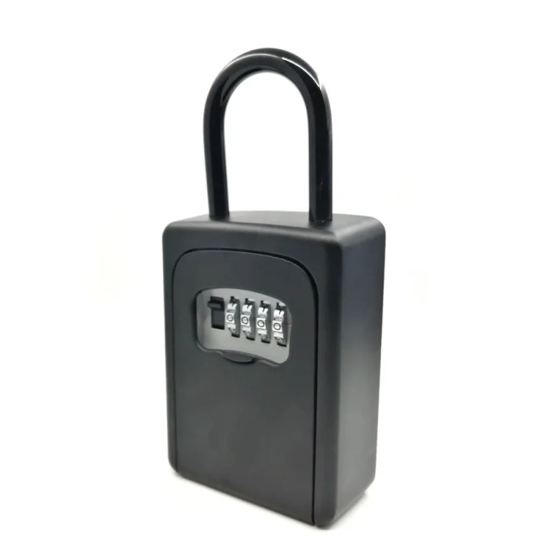 Password Padlock Key Storage Box Smart Outdoor Key Safe Lock Box Key Code Box Key Storage Lock Box Wall Mounted Password Lock