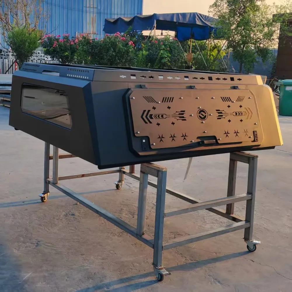 Rear Trunk High-top Luggage Rack with Three-sided Opening and Closing, Trunk Cargo Box Modification, Suitable for Colorado