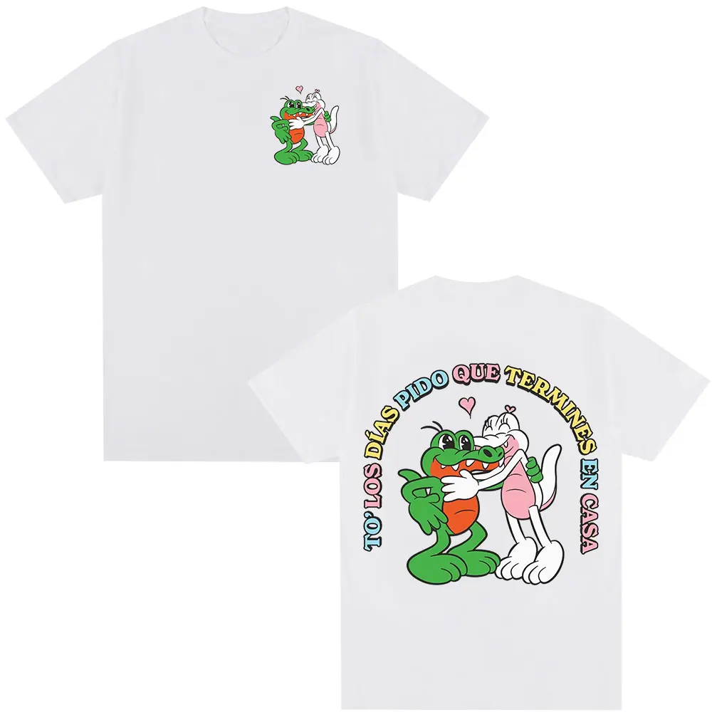 مغني الراب ألفارو دياز فيليسيلانديا ألبوم الجرافيك تي شيرت الرجال الهيب هوب موضة المتضخم تي شيرت عادية تي شيرتات قطن الشارع الشهير