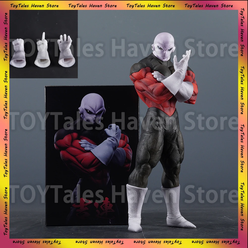 26cm Dragon Ball Z Anime Figure Jiren Action Figure Three Hands Replaceable Full Power Jiren PVC Collection Model Toys Xmas Gift