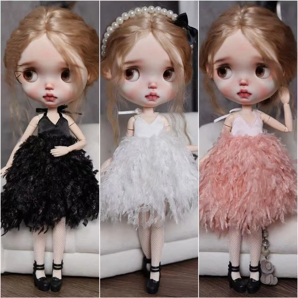 

Fahion 1/6 Blythe Doll Clothes Replace Clothes Ob24 Doll Outfit Accessories