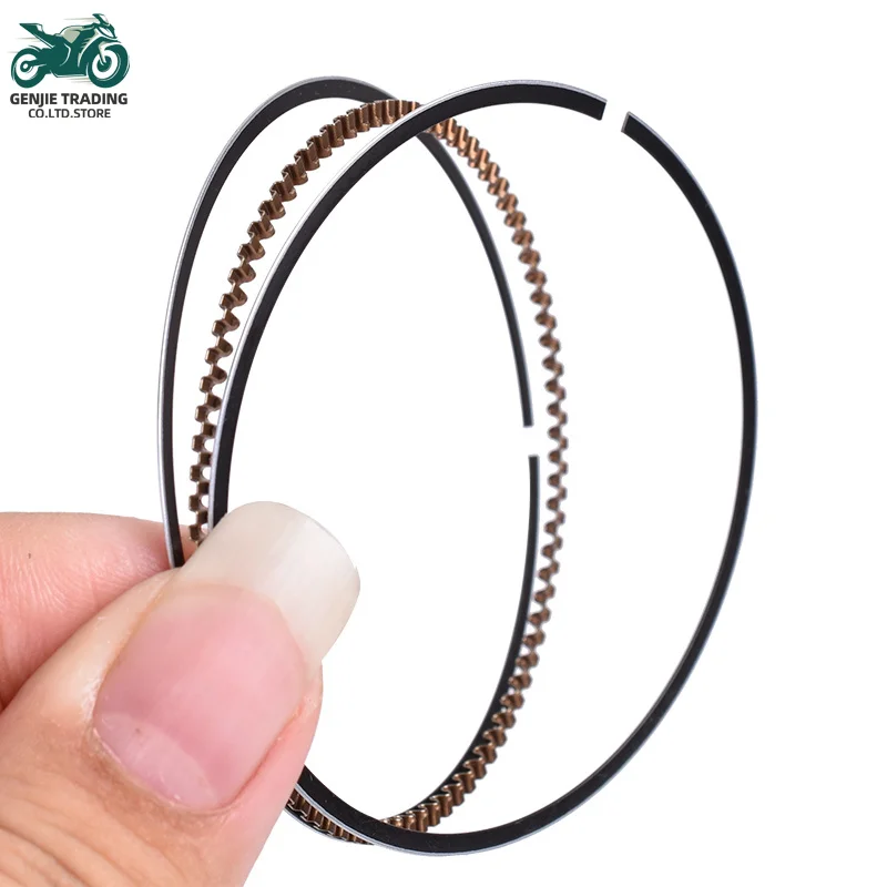 1/2/4pc 57.5mm Motorcycle Engine Cylinder Piston Rings Kit for KAWASAKI ZZR 400 1990-2003 ZRX400 1993-2008 ZRX400ll 1995-2007
