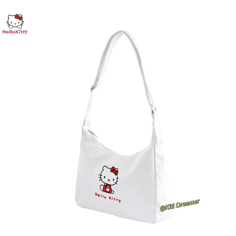 Sanrio Y2K Hello Kitty Cute Cartoon Large-Capacity Crossbody Bags and One-Shoulder Purses Totes Hobos Bags for Women Handbags