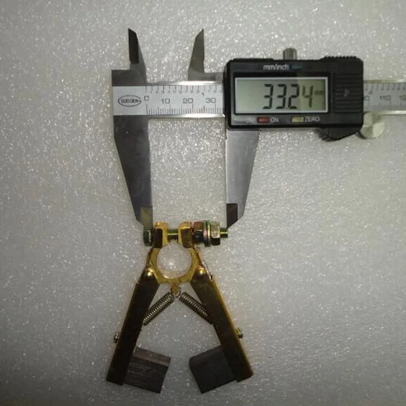 Φ14-25*16*8(58L)mm diameter14MM uchwyt do szczotki węglowej nożyczki z podwójną stopką do elektronarzędzia silnikowego