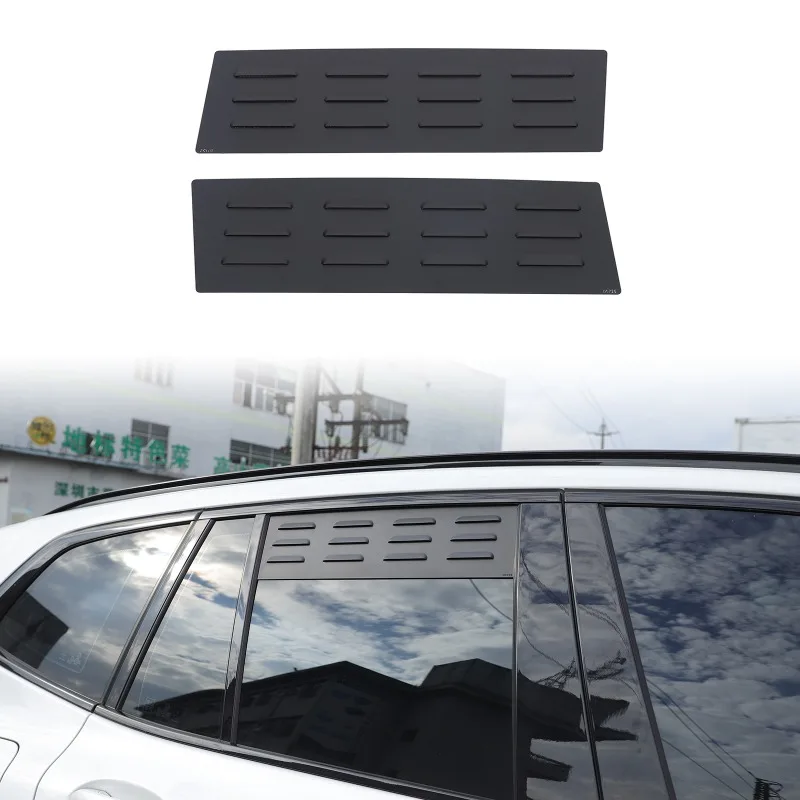 

Aluminum Alloy Rear Window Trim Ventilation Louvers for 2018+ BMW X3 G01 Car Accessories