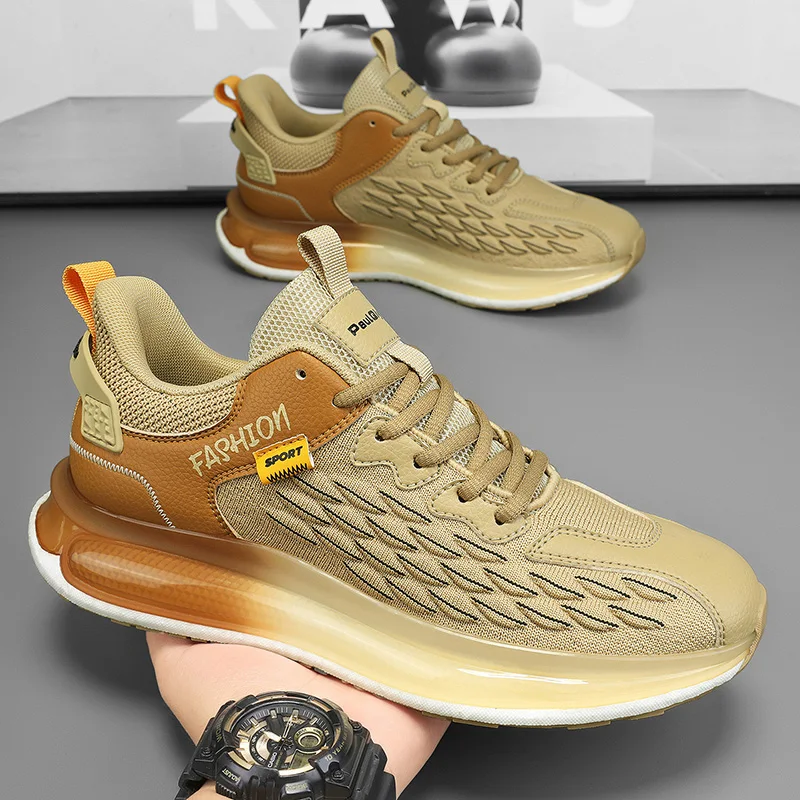 

Fashion Comfort Mens Non-Slip Sports Shoes Walking Sneakers Men Running Shoes Breathable Casual Shoes Feminino Zapatillas Hombre