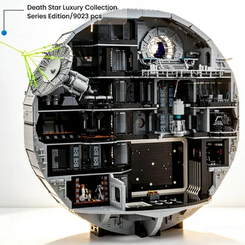 Na stanie 9023 elementów Seria Ultimate Collector Klocki do budowania modeli Kolekcja zabawek Model dla dorosłych Prezent na urodziny