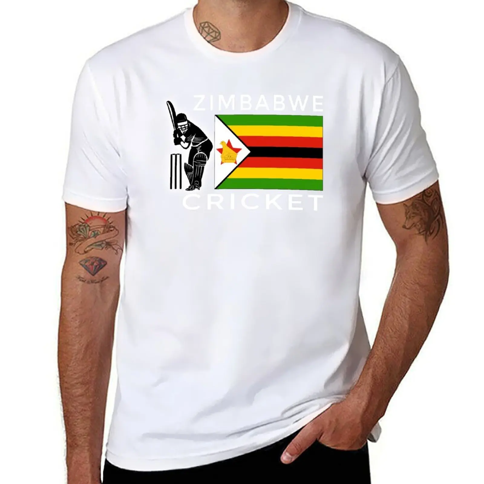 

Zimbabwe Cricket T-Shirt graphic t shirts for man cotton t shirts man 100% T-Shirt