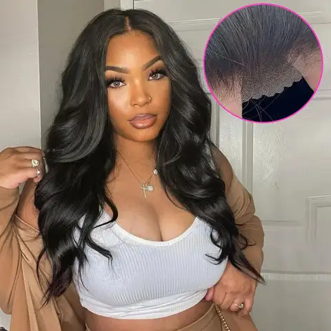 Wear Go Glueless Wig Body Wave Human Hair Wigs 30 32 Inch 6x4 5×5 HD Lace Closure Wig Pre Plucked Pre Cut Human Hair Wigs
