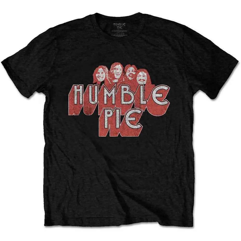 Humble Pie Live '73 Poster Official T Shirt Mens