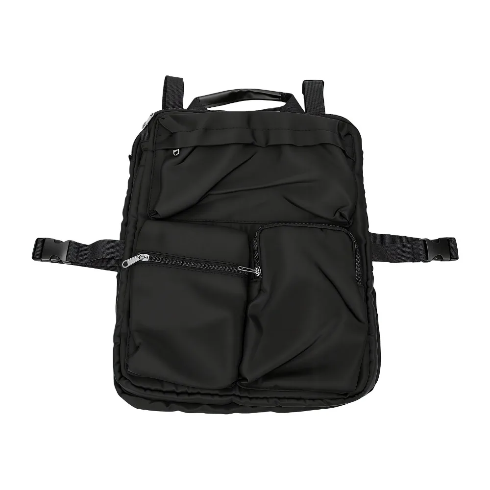 Adjustable Harness Straps Over Luggage Organizer Nylon Multiple Pockets Laptop Sleeve Bag Portable Travel Accessories Case